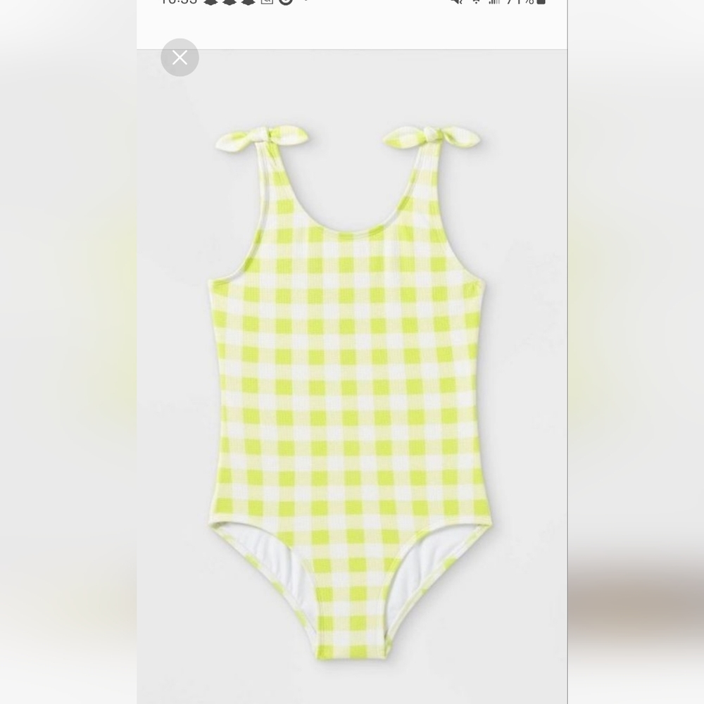 Girls Cat and Jack Swimsuit